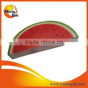 Promotional Watermelon shape Sticky Note Pad