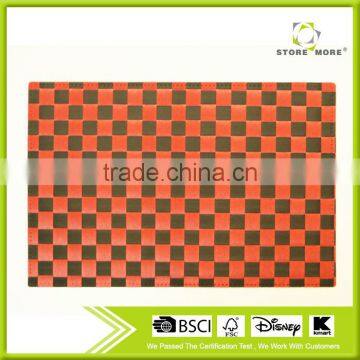 PP Plaid Placemats Washable Heat-resistant for Dining Table 45*30CM (Set of 12) photo-6