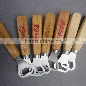 Fancy Trade Assurance Promotion Custom Wood Beer Bottle Opener With Wooden Handle Wholesale photo-6