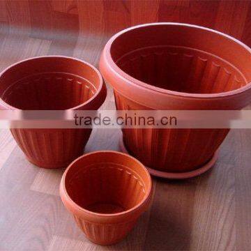 plastic flower pot