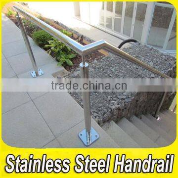 304 316 Modern Stainless Steel Outdoor Metal Handrail for Steps