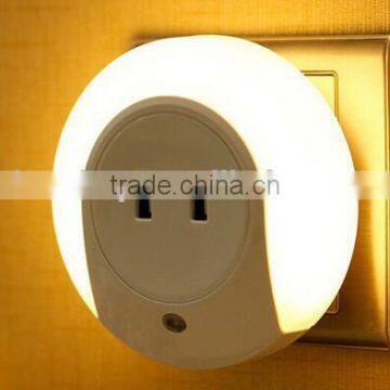 Creative Dual Usb Charger Socket / Led Sensor Night Light / Smart Home Night Lamp With USB Charger Socket photo-3