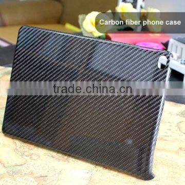 Luxury 100% Genuine Full Boby Carbon Fiber Cover Smart Case for Ipad 5, Phone Case
