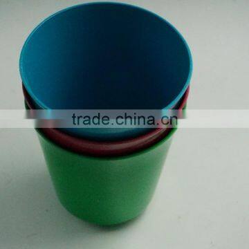 Cheaper and high quality eco friendly bio bamboo fiber flower pots