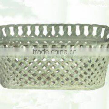 Trade Assurance Cast Iron Antique Flower basket Supplier