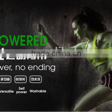 Battery Free Armband With Self-powered Safety LED Light for Night Runner photo-3