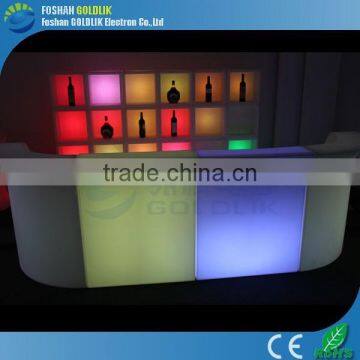 Light weight portable led furniture bar with color changing GKT-012BC