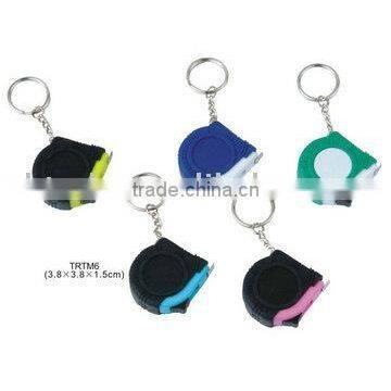 Promotion mini one stop tape measure keychain