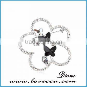 Top wholesale wedding flower brooch,cheap vintage brooch