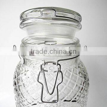 3L Airtight Vintage Traditional Round Clip Top Preserve Glass Bottles photo-2
