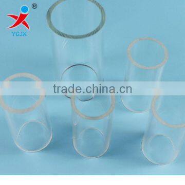 Supply high borosilicate 3.3 glass material camping accessories/hurricane lamp chimney glass tube resistant to high temperature