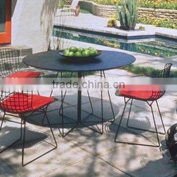 Modern Wire Chair Metal Base photo-5