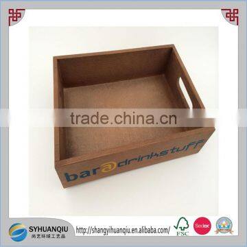 Rustic Wooden Tableware Candy Tray photo-2