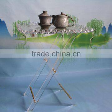 Cheap Price Collapsible Acrylic Tea Tables Wholesale photo-6
