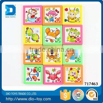 Well selling silde puzzle, Cartoon Toy,DIY Toy,Educational Toy Style Plastic mini puzzle for kids