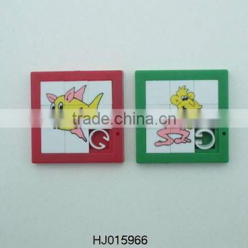 3D plastic sliding puzzle