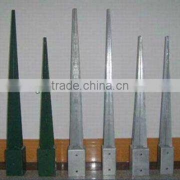 ground screw pole anchor on hot sale china supplier