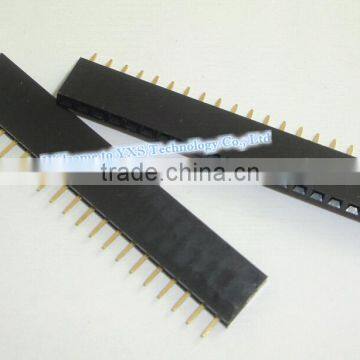 2.54mm 1*20mm 20Pin Single Head Single Head Socket Gold-plated Environmently photo-2