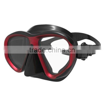 New Proffessional TEMPERED GLASS ,Diving Mask,face plates(MK-2400)