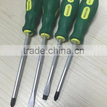 Berrylion Dual Color Screwdriver CR-V Slotted & Phillips SCREWDRIVER