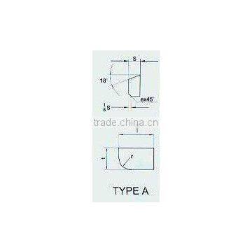 ISO242-1975 Hard Alloy Welding Blade--HWA