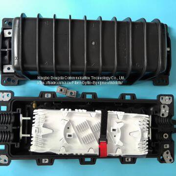 Optical fiber splicing box