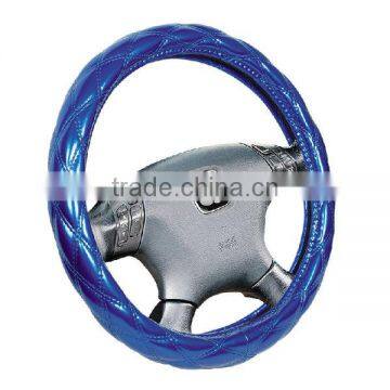 Blue Cooling PVC Car Steering Wheel Cover