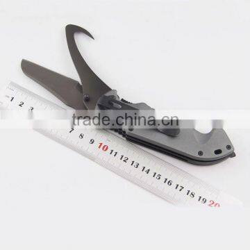 New design Multi functional stainless steel folding pocket strider knife PA44