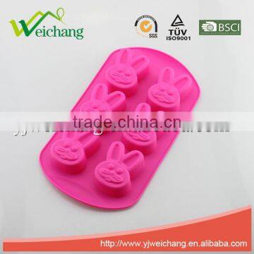 WCA104 Nonstick Silicone Cake Baking Mold Soap Art Moulds Cake Pan Muffin Cups Biscuit Chocolate Candy Ice Tray DIY Mold