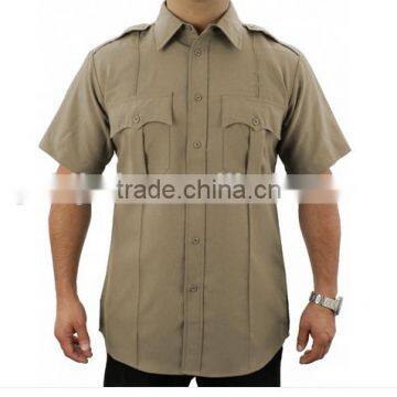 Mechanic Men's Workwear Uniforms Cotton Breathable Work Shirts photo-3