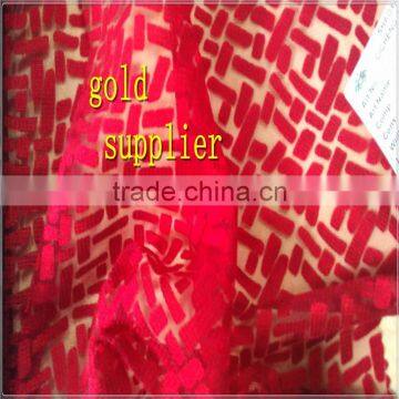 Burn Out Cheap Lace Fabric photo-3