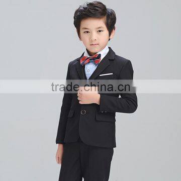Bulk Stylish Design Black Kids Suit Include Coat And Pants photo-6