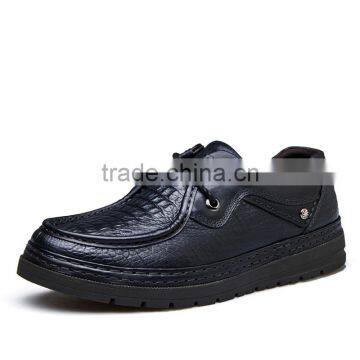China Brand Formal Business Men's Shoes Casual Fashion Sample for Male, Men Casual Shoes With Top Layer Leather Made in Jinjiang photo-3