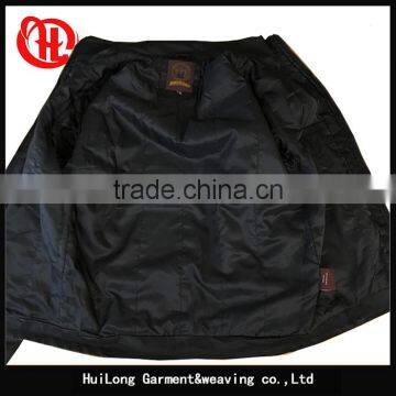 Custom Quality Cool Winter Men pu Leahter Jacket With Pocket photo-4