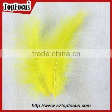 Any Color Cleaning Down Turkey Feather for Hat Wedding Decoration photo-3