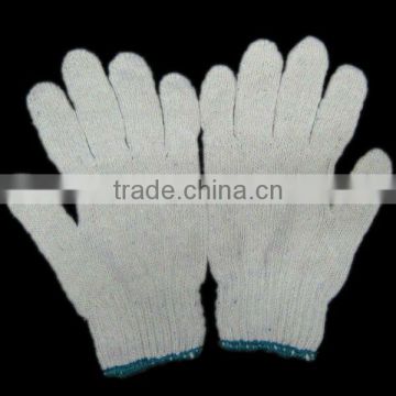 Rough yarn cotton knitted Labour working gloves