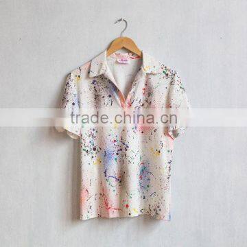 High Quality 100% Polyester Dry Fit Polo Shirt Full Sublimation Printed Polo T Shirt Funny Unisex Shirt Wholesale photo-2