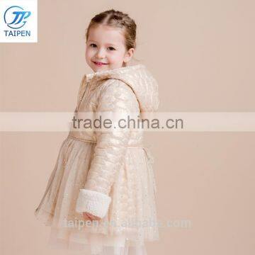 Winter Jacket For Girls Fashion Design Waterproof Children's Coat Polyester Fabric Outfit Wholesale photo-3