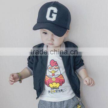 S17629A 2017 Children Clothing Kids Coat Boy's Casual Baseball Coat photo-2