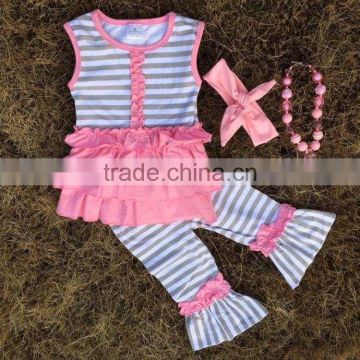 baby girls ruffled capris sets ruffle outifts, little girls boutique remake clothing sets,girls clothes for persnickety remake