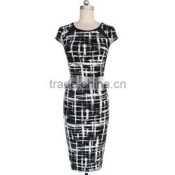 Women Milk Silk With up Hip Dresses photo-5