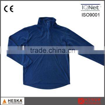 Custom Mens Outdoor Coat Blank Light Cheap Sweat Fleece Jacket photo-4