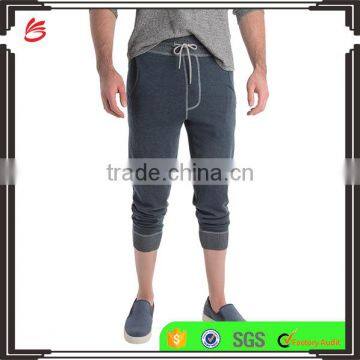 wholesale 2017 OEM Mens Denim Joggers Casual Jeans Denim latest design sports trousers for men