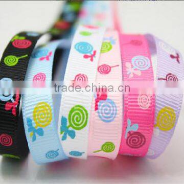 Hi-ana Ribbon 184 Custom Printed Christmas Candy Ribbon Hand Made Gift Ribbon La Ribbon