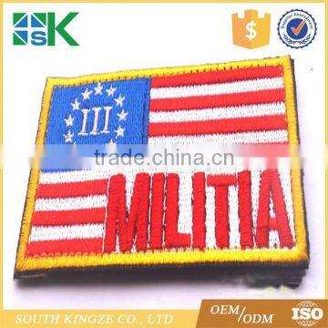 Bulk Wholesale 2D PVC Material US military morale flag patch