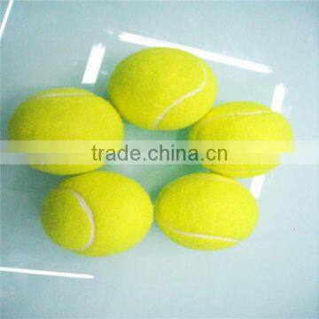 High quality yellow tennis ball 5pcs