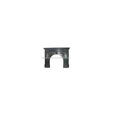 Granite and marble  Fireplace mantel