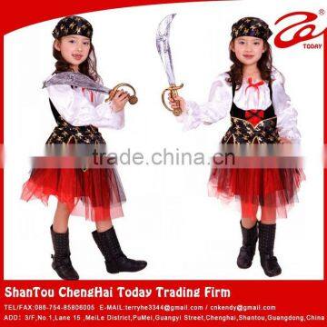 2015 kid cosplay costumes,pirate costume