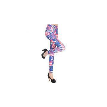 American flag hue leggings wholesale