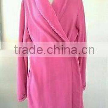 Bathrobe EUC So Soft 100% Polyester Medium M Pink